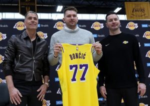 Lakers Introduce Luka Dončić After Blockbuster Trade