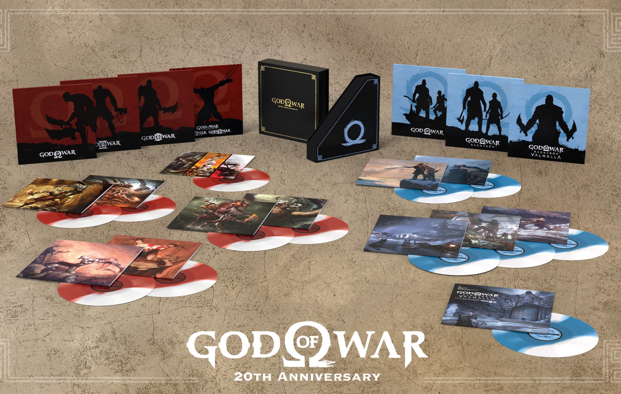 'God Of War' 20th anniversary soundtrack vinyl boxset