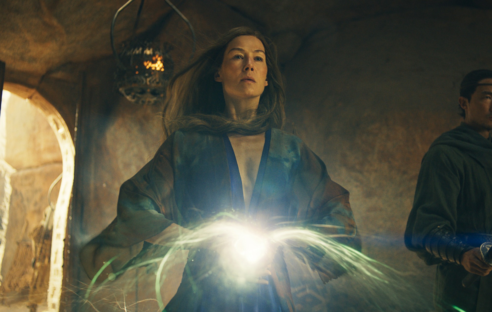 Rosamund Pike in The Wheel Of Time season 3