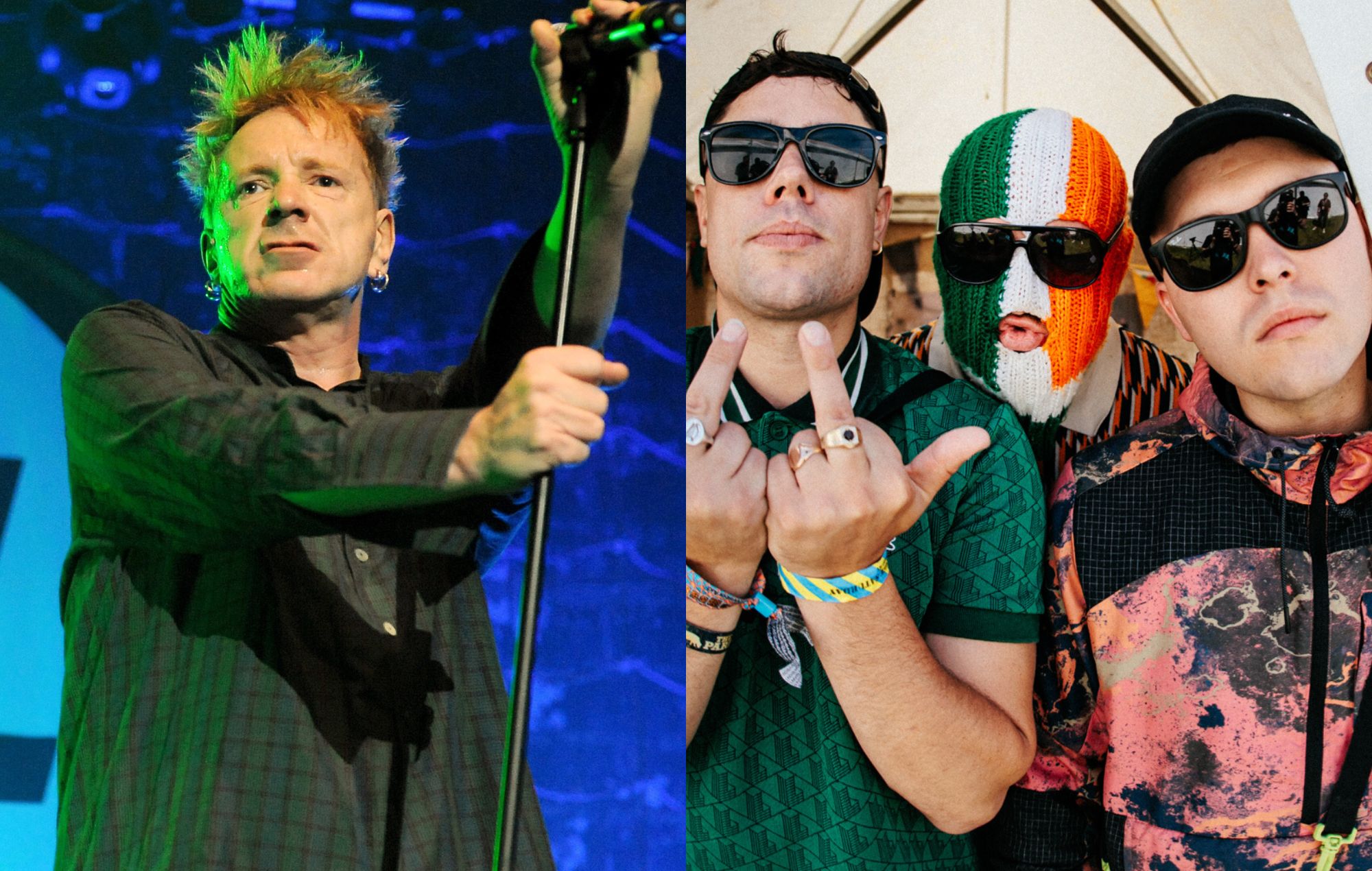 John Lydon and Kneecap