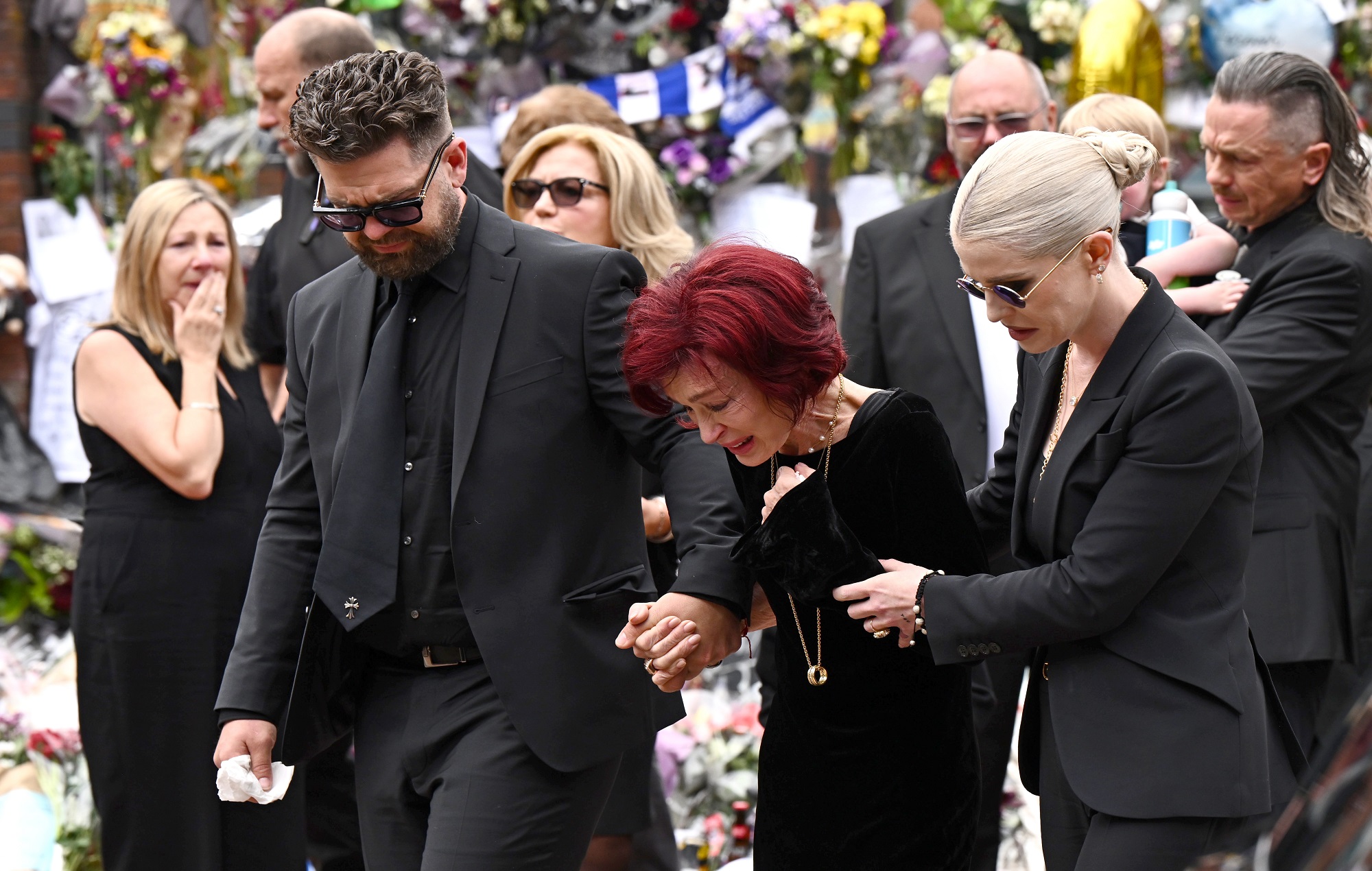 Jack Osbourne, Sharon Osbourne and Kelly Osbourne