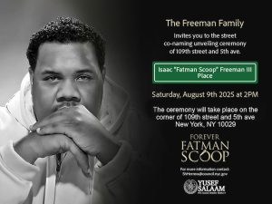Harlem Honors Fatman Scoop with Official Street Co‑Naming