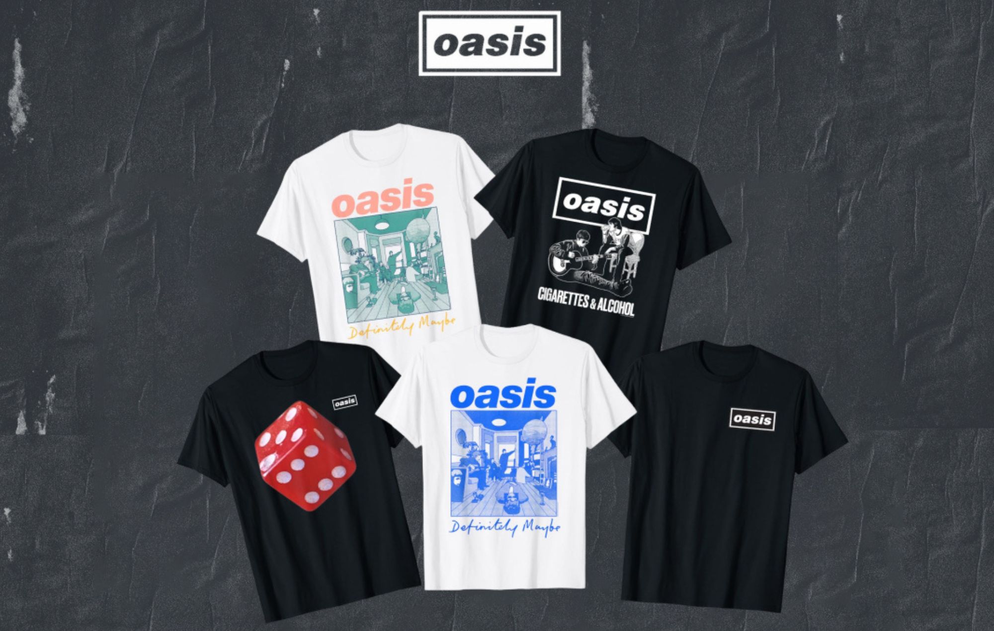 Oasis X Amazon merchandise store, 2025