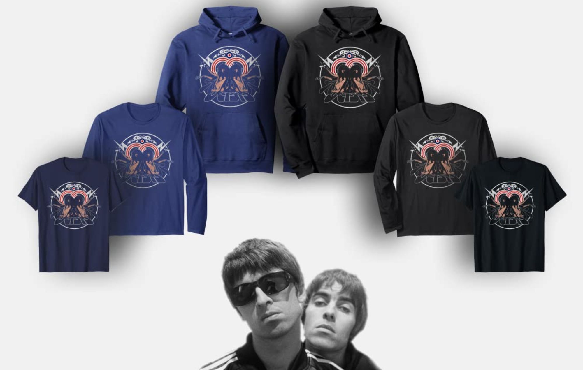 Oasis X Amazon merchandise store, 2025. CREDIT: Amazon