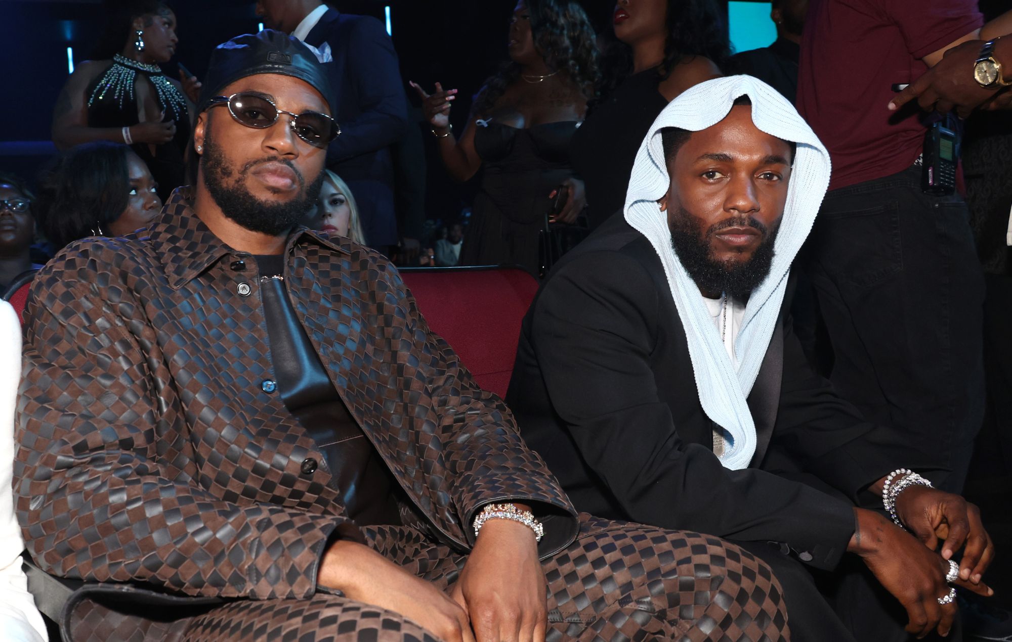 Dave Free and Kendrick Lamar in 2025