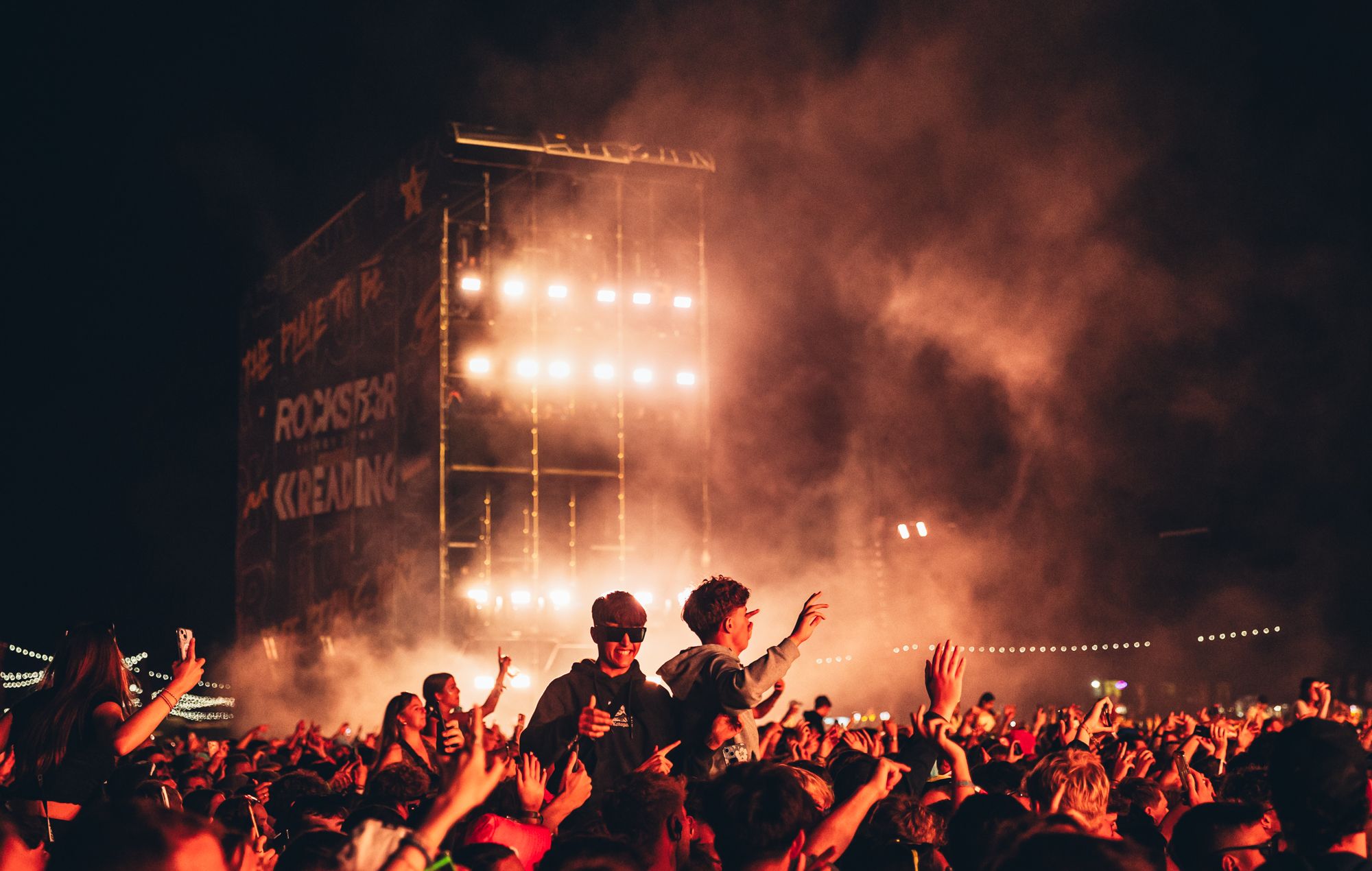 Crowd for Fred Again.. live at Reading 2024, photo by Andy Ford