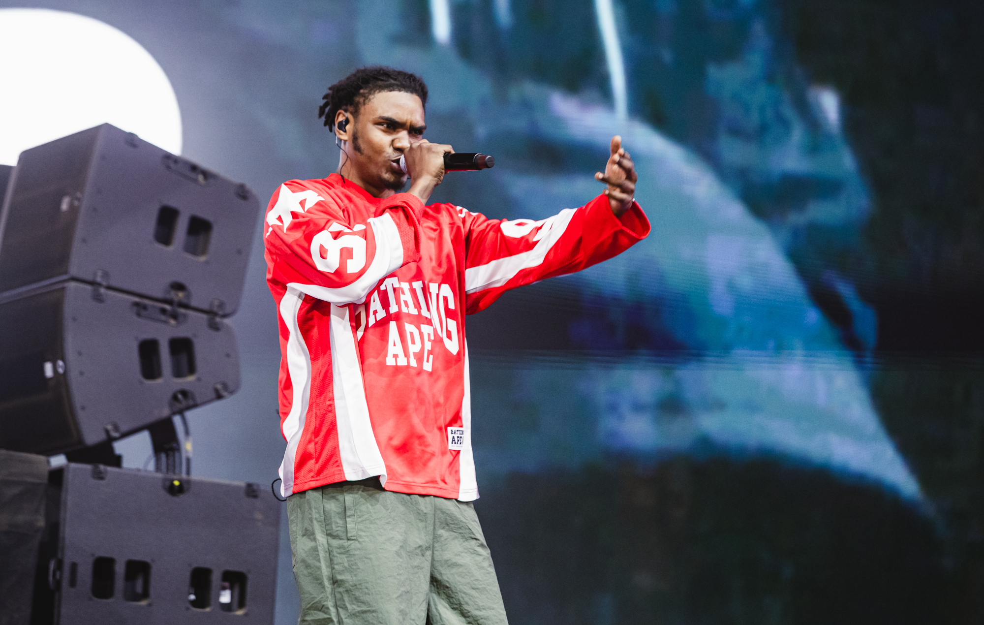 Pozer performing at Reading Festival 2025. Photo credit: Andy Ford for NME.