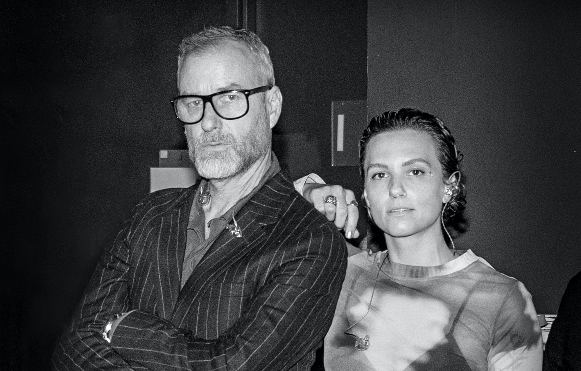 Matt Berninger and Ronboy, photo by Graham MacIndoe