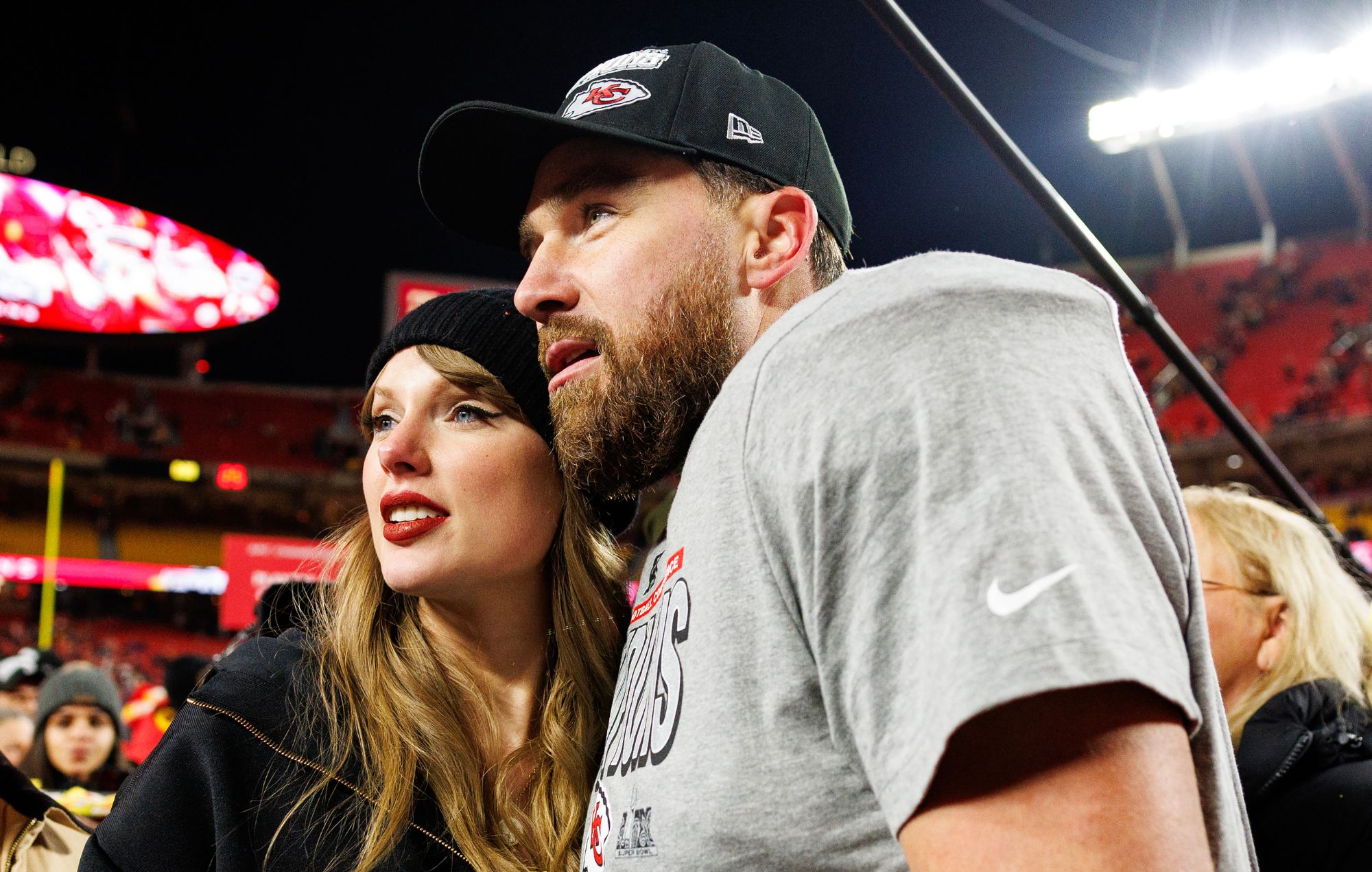 Travis Kelce and Taylor Swift