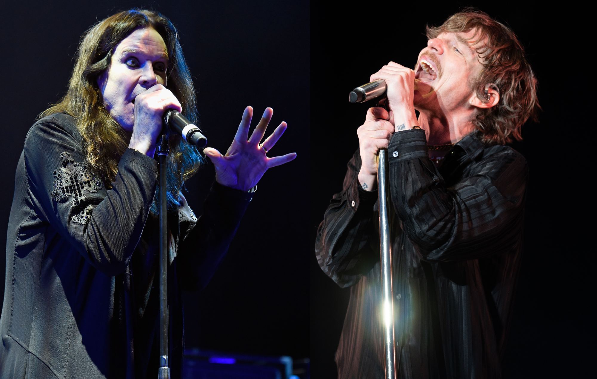 Black Sabbath’s Ozzy Osbourne and Matt Shultz of Cage the Elephant